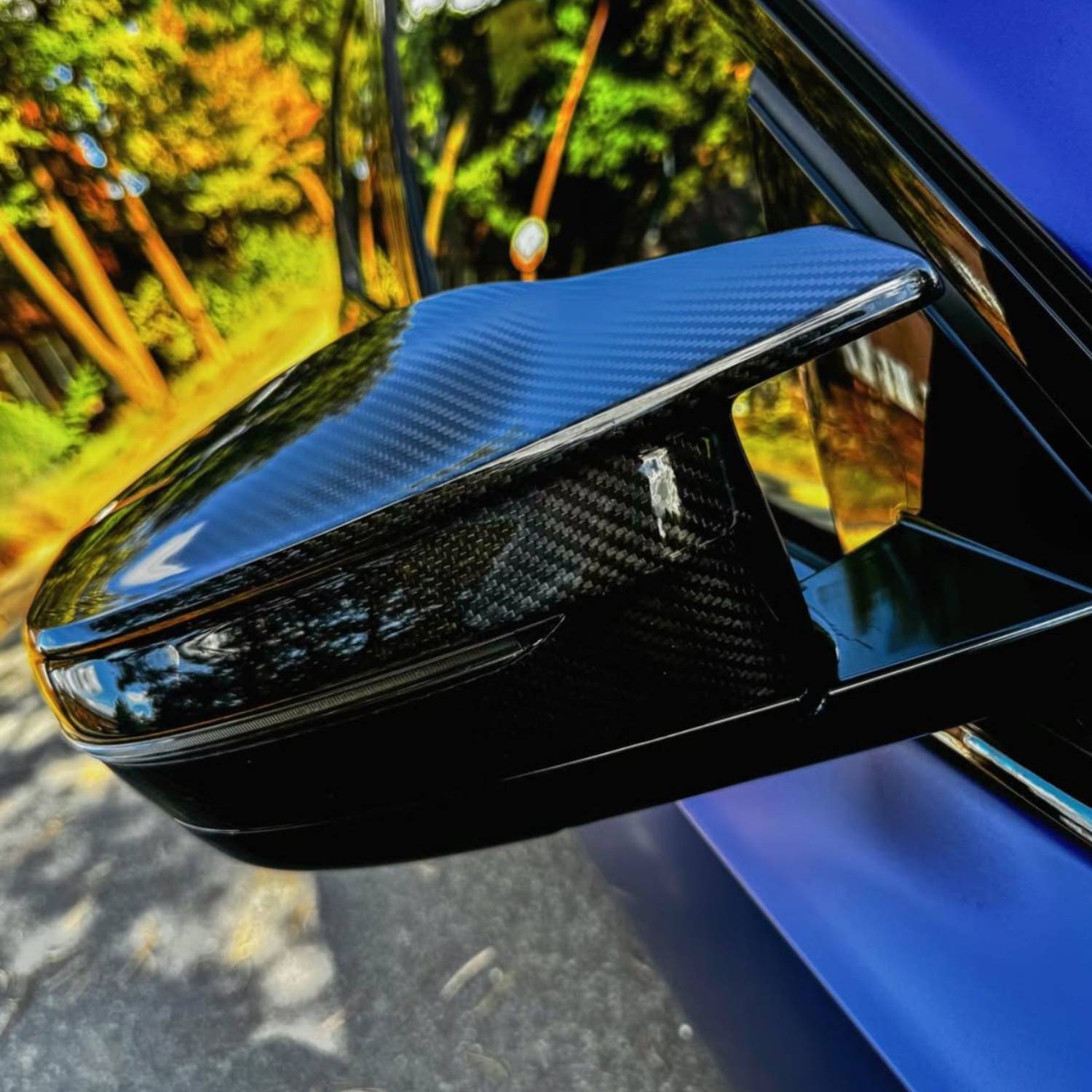BMW G87 M2, G80 G81 M3, G82 G83 M4, G42 M240I, G20 M340I, I4 M50 Prepreg-carbon Spiegelkappen von OPTIC (2021+)