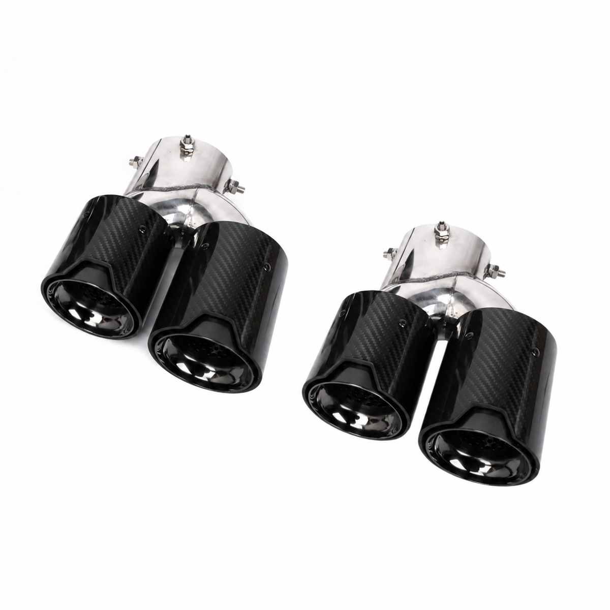 BMW 2er/3er/4er | G42/G20/G22 | M240i/M340i/M440i Carbon Endrohrblenden