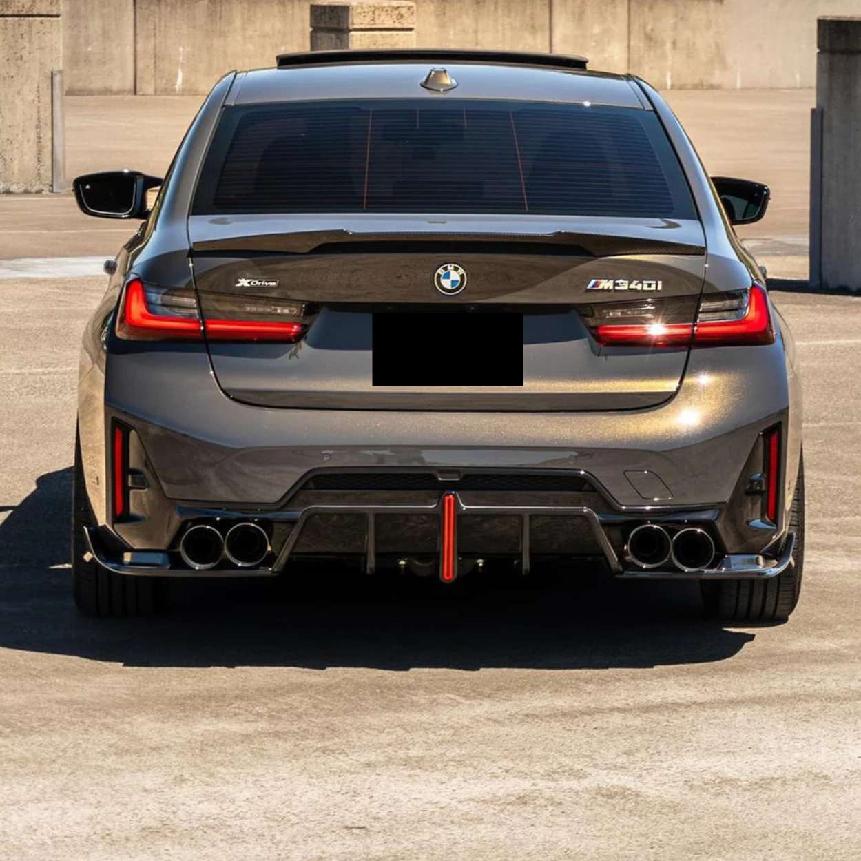 BMW 3er G20 / M3 G80 Prepreg-carbon M4 Style Heckspoiler von OPTIC (2019+)