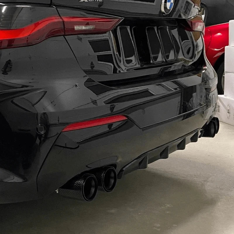 BMW 2er/3er/4er | G42/G20/G22 | M240i/M340i/M440i Carbon Endrohrblenden