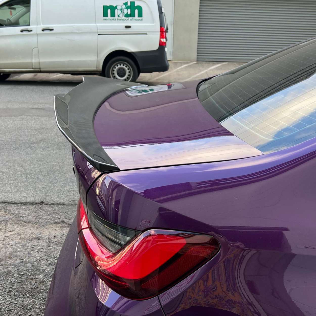BMW 3er G20 / M3 G80 Prepreg-carbon Ducktail Psm Style Heckspoiler von OPTIC (2019+)