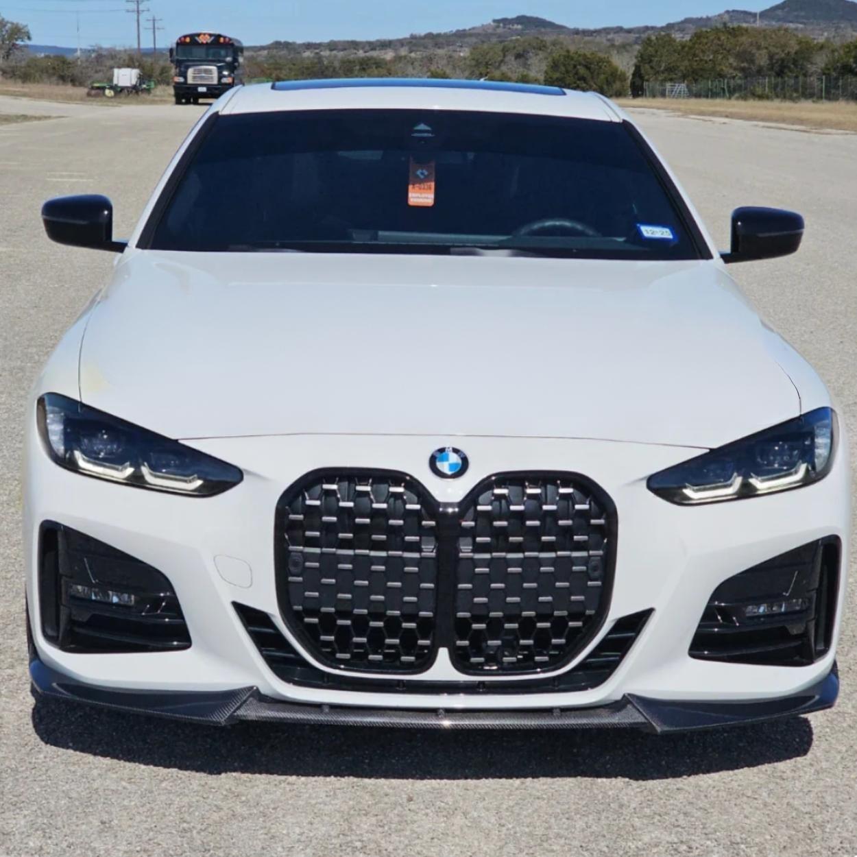 BMW 4er G22 G23 M Sport Carbon Fd Style Frontlippe (2020+)