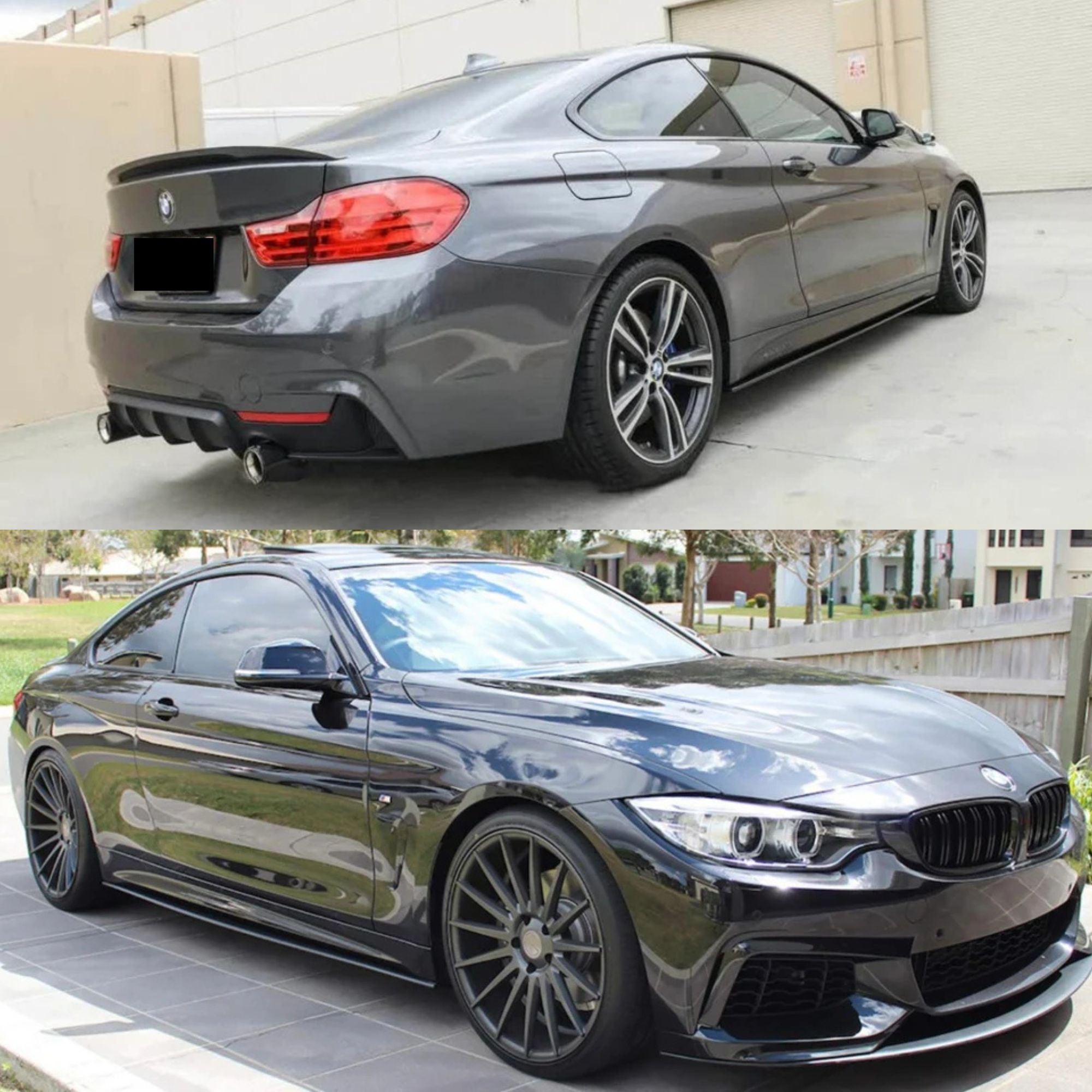 BMW 4er F32 F33 F36 Carbon Mp Style Seitenschweller (2014-2019)