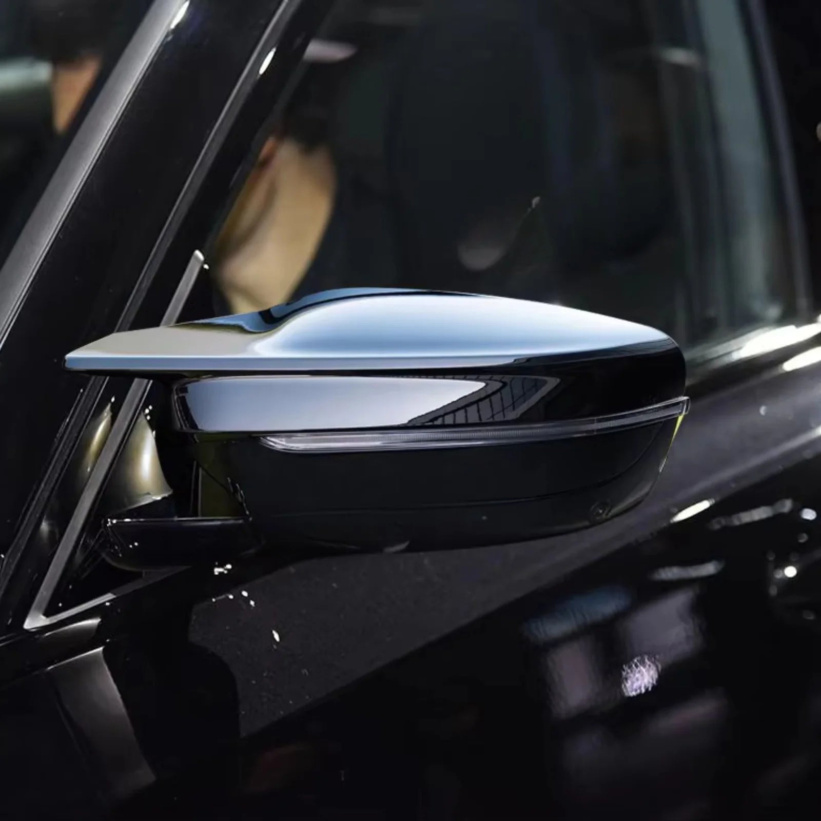 BMW G87 M2, G80 G81 M3, G82 G83 M4, G42 M240I, G20 M340I Schwarz Glänzend Spiegelkappen (2021+)