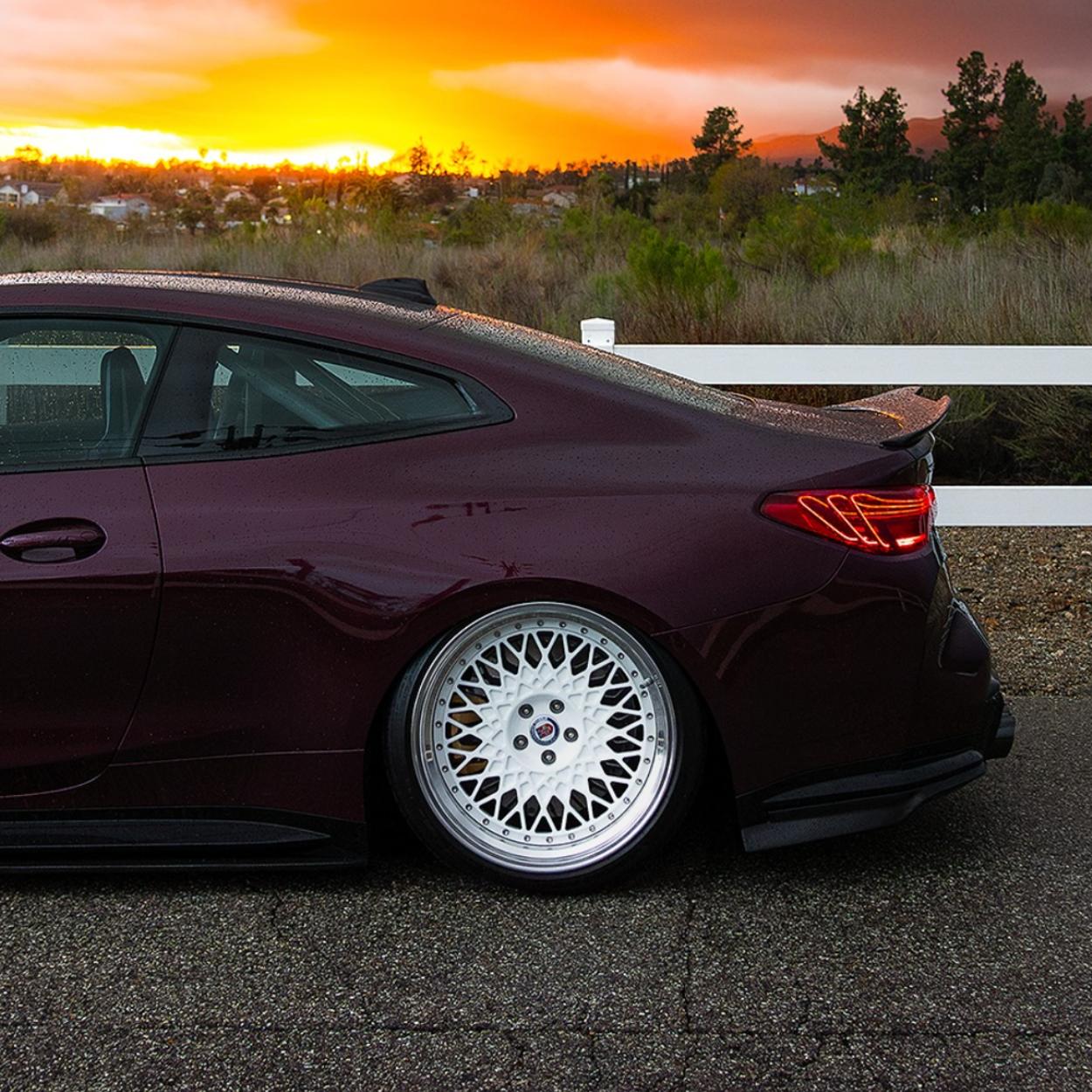 BMW 4er G22 / M4 G82 Prepreg-carbon Psm Ducktail Stil Heckspoiler von OPTIC (2020+)