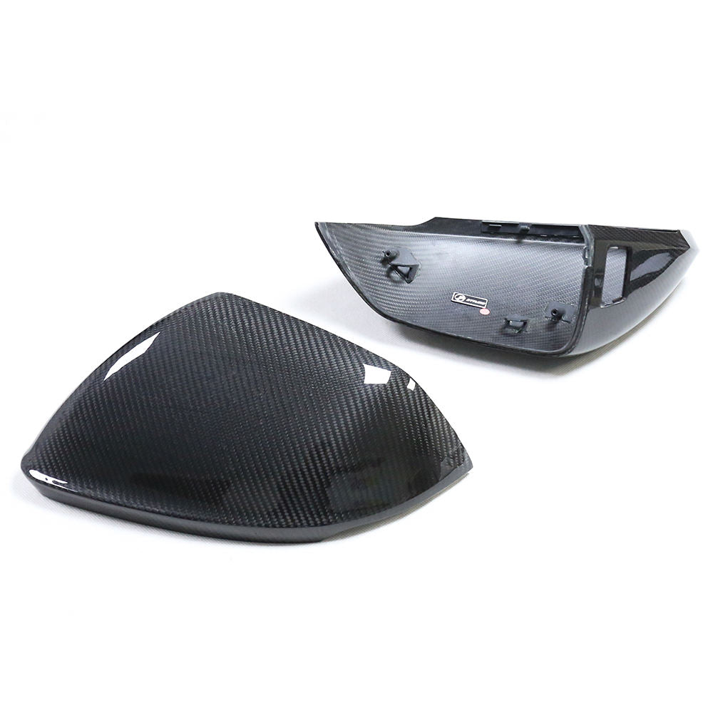 Audi Q8/SQ8/RSQ8 Prepreg Carbon Spiegelkappen (2019+) von OPTIC