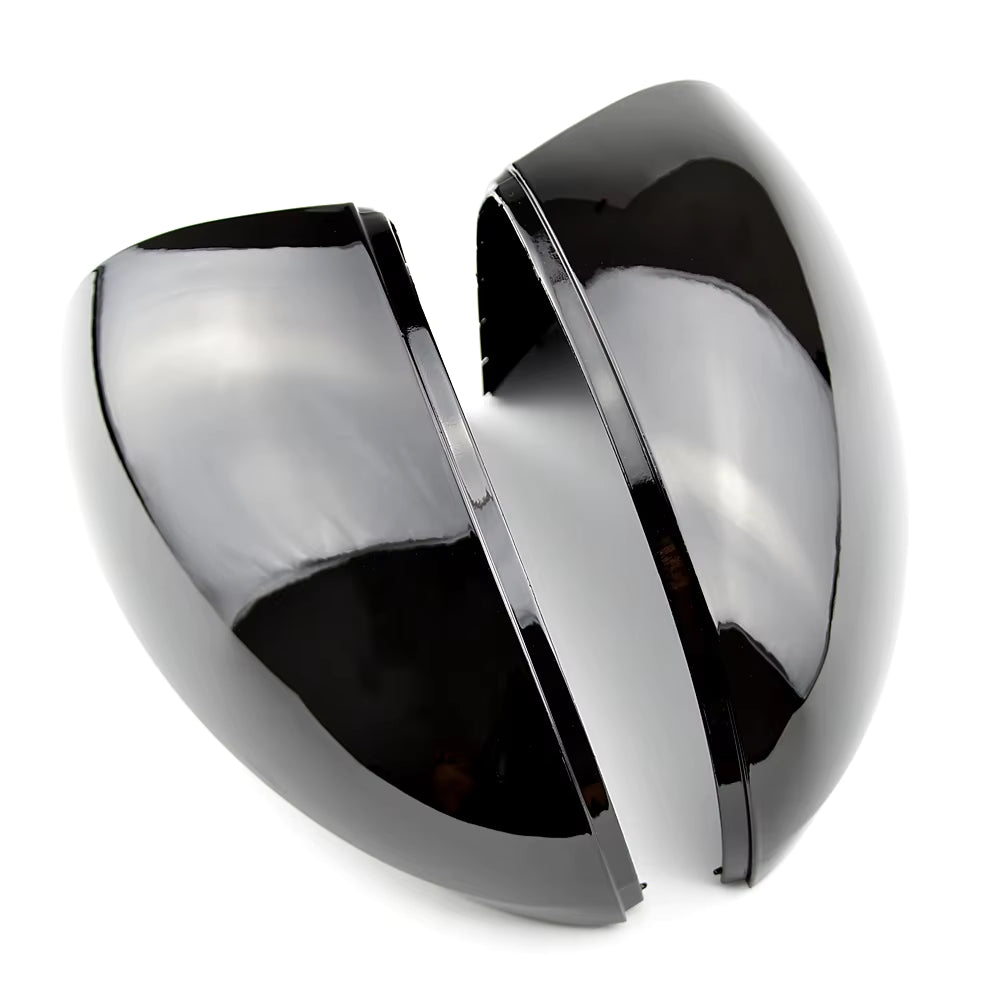 VW Tiguan MK2 Hochglanz Schwarze Spiegelkappen (2016-2020)