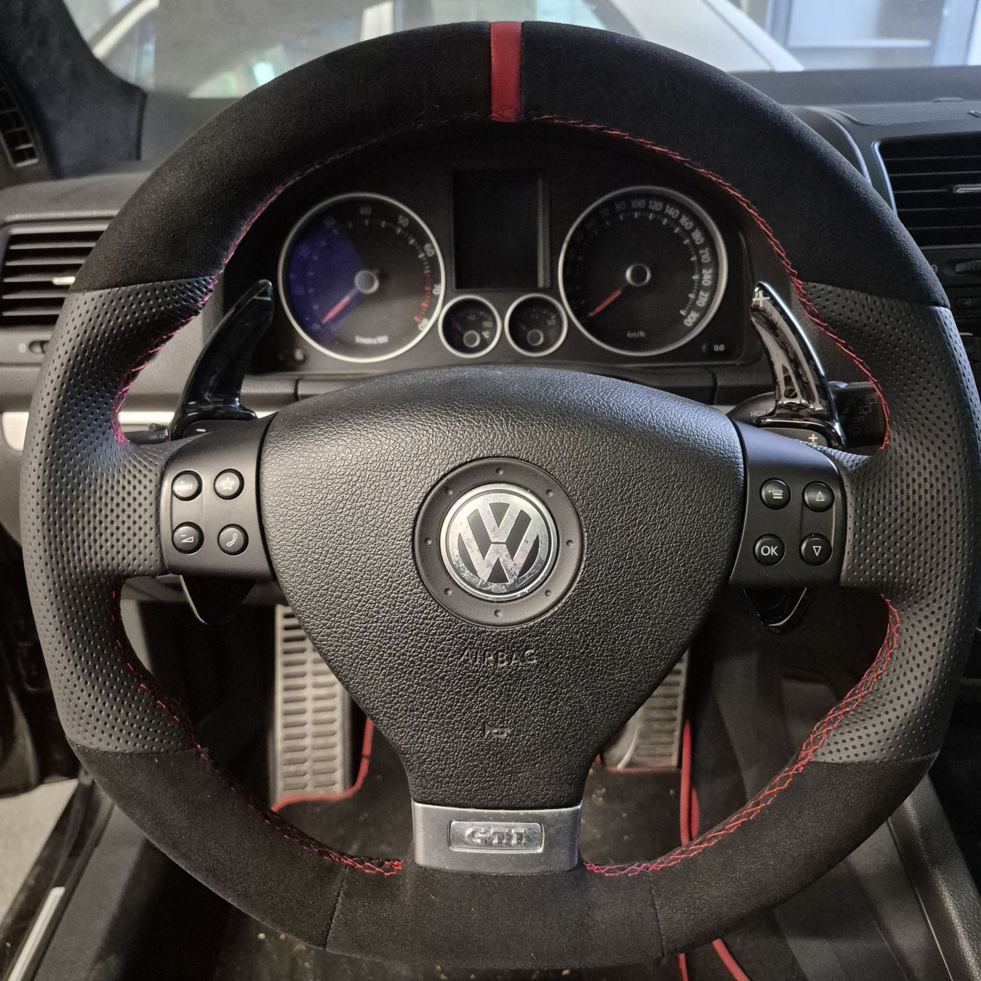 Geschmiedete Carbon DSG Schaltwippen für VW Golf Polo Scirocco (2008-2013)