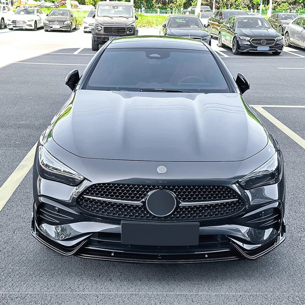 Mercedes CLE C236 Coupé AMG Style Hochglanz Schwarze Frontlippe (2024+)