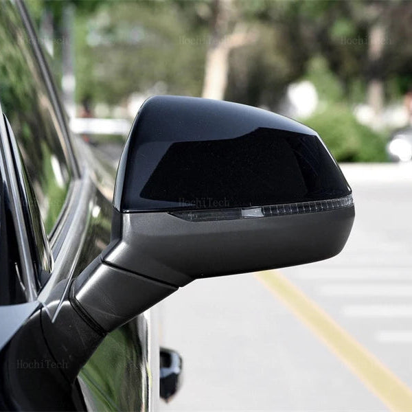 Audi Q5/SQ5/RSQ5 FY Hochglanz Schwarze Spiegelkappen (2018-2024)