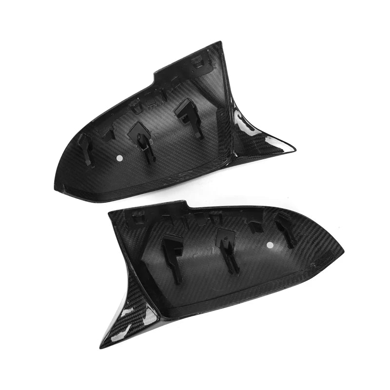M Style Pre-Preg Dry Carbon Fibre Wing Mirror Covers For BMW F20 F21 F22 F30 F32 F87 By OPTIC (2012-2019)