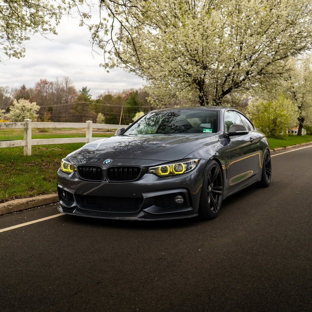 Gelbe CSL-Stil DRL&nbsp;LED-Module für BMW 4er F32/F33 LCI (2017-2020)