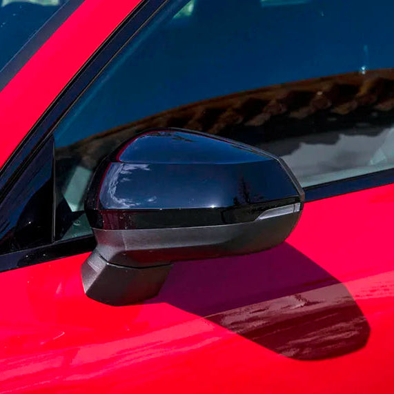 Audi Q3/SQ3/RSQ3 Q2/SQ2 Hochglanz Schwarze Spiegelkappen (2016-2025)