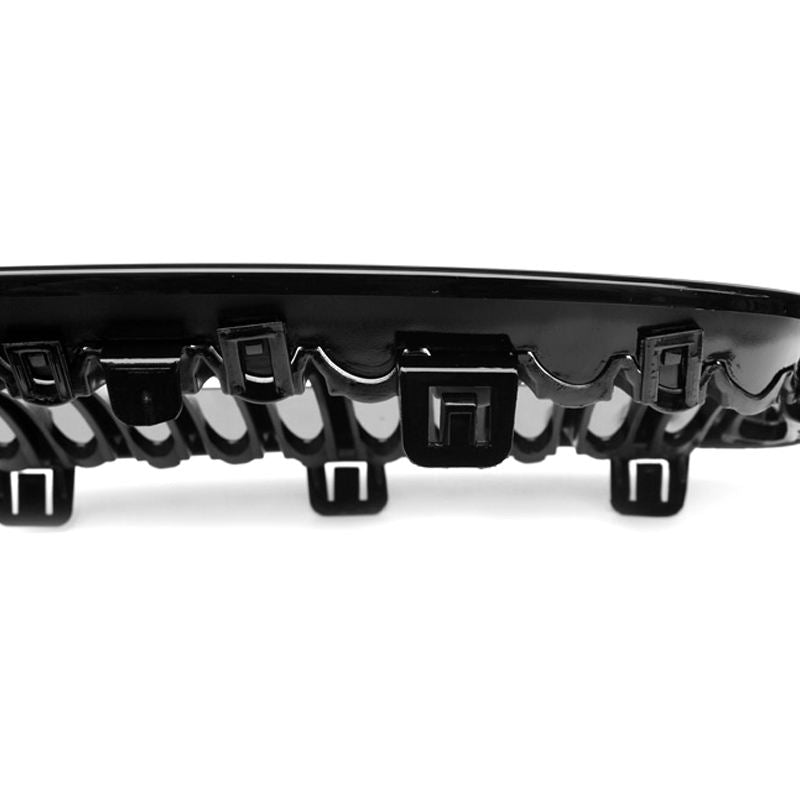 BMW 3er E92/E93 Pre-LCI Hochglanz Schwarze Einzellamellen Nieren Grill (2006-2009)