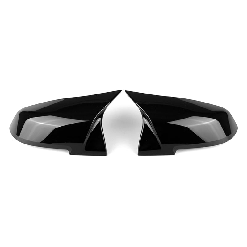 M-Stil Schwarz Hochglanz Spiegelkappen Für BMW F20 F21 F22 F30 F32 F87 (2012-2019)