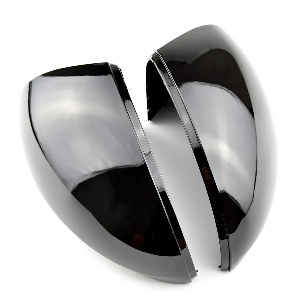 VW Tiguan MK1 Hochglanz Schwarze Spiegelkappen (2007-2016)