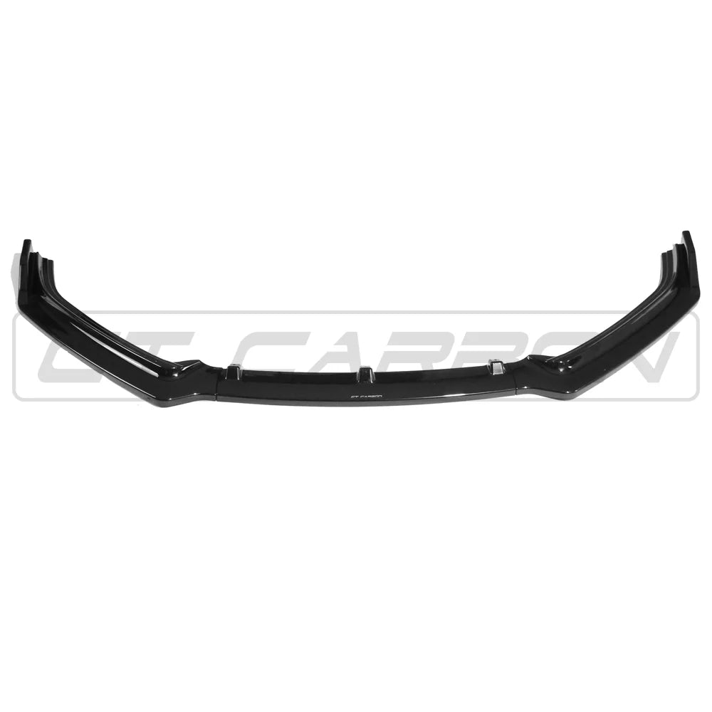 Volkswagen Polo MK5 2014–2017, glänzender schwarzer Splitter – CT Carbon