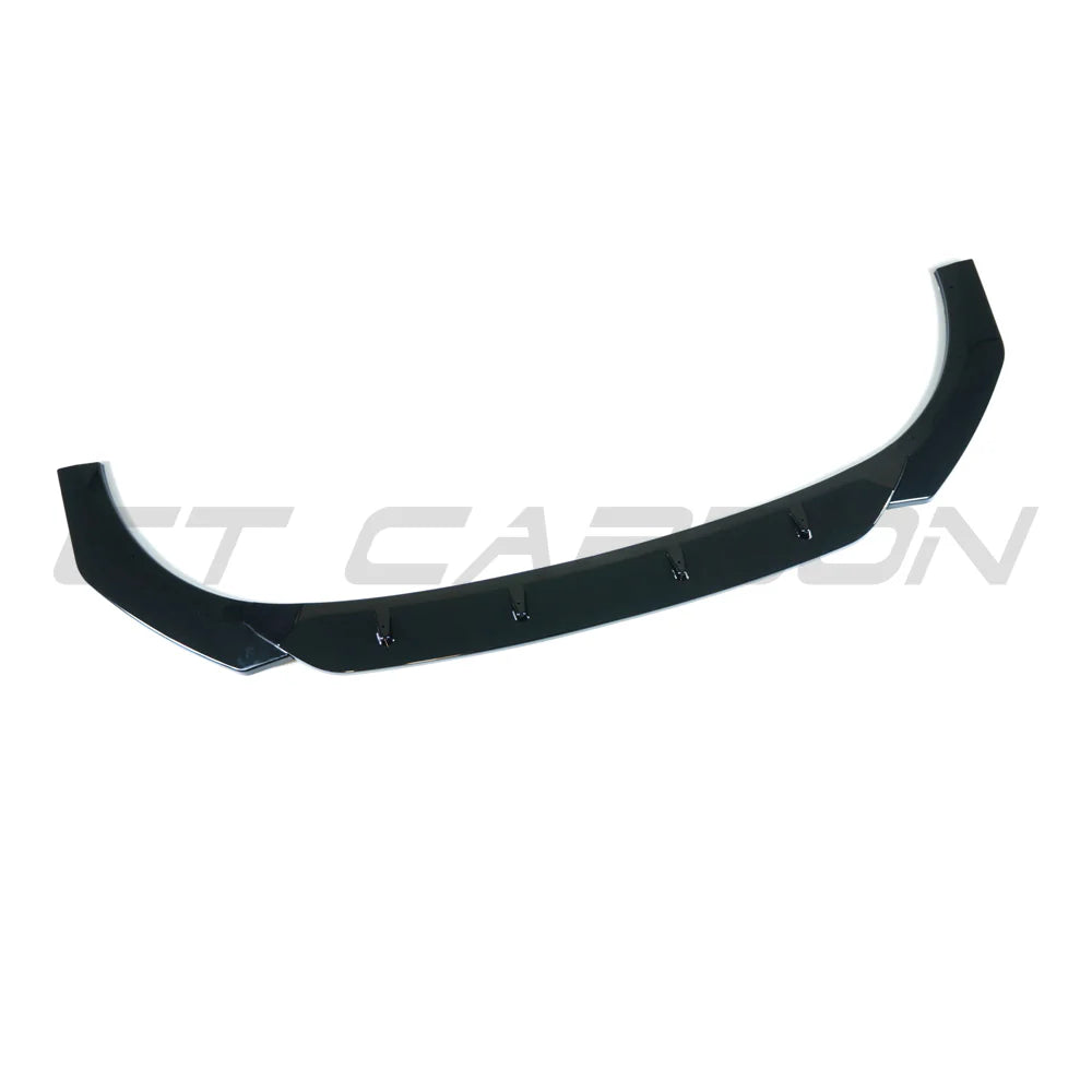 VW GOLF MK8 GTI/GTD SCHWARZ GLÄNZEND SPLITTER - SCHWARZ VON CT CARBON