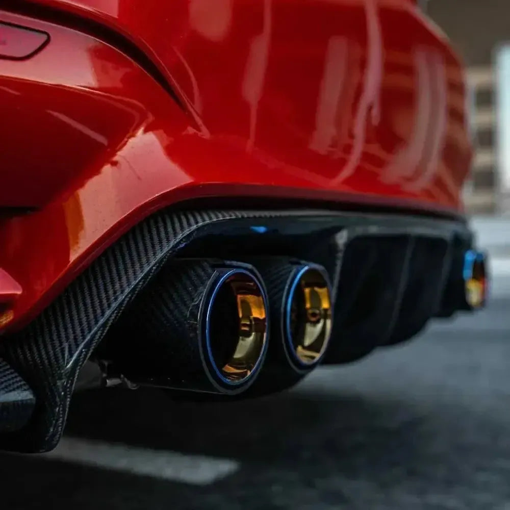 BMW 2er/3er/4er | G42/G20/G22 | M240i/M340i/M440i Carbon Endrohrblenden