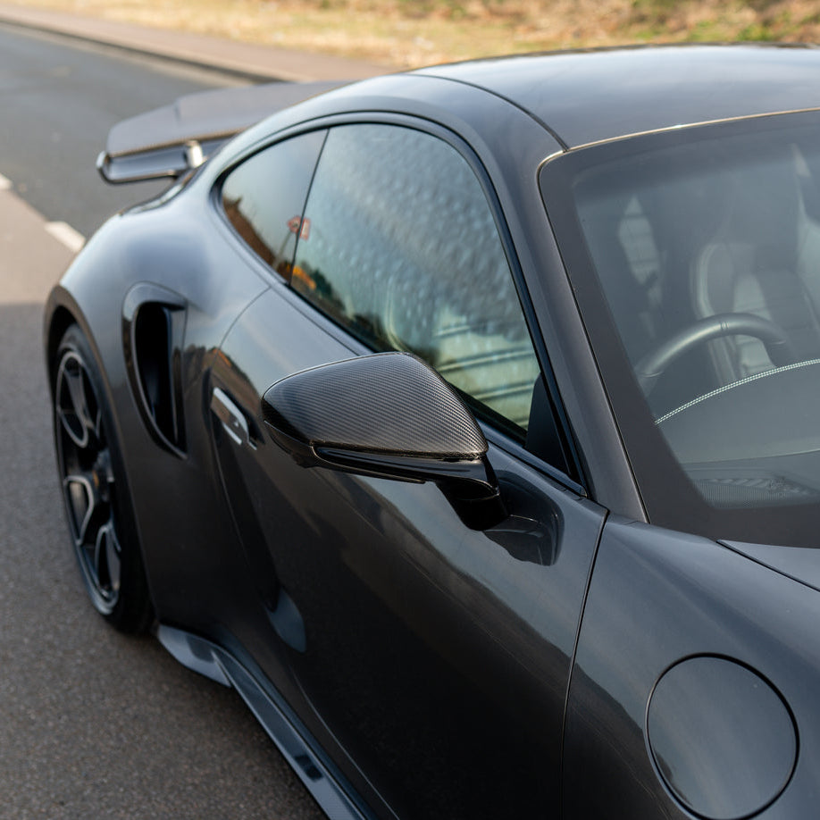 Porsche 911 992 Pre-Preg Dry Carbon Fibre Mirror Covers (2019+)