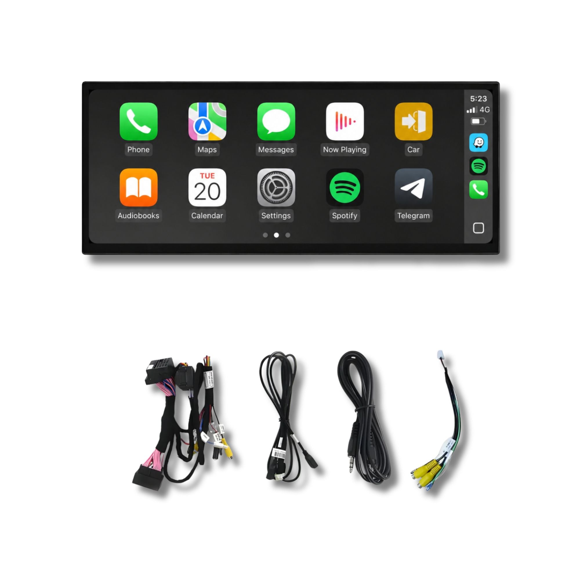 Audi A1/S1 8X | 12.3" Apple CarPlay/Android Auto Touchscreen Display | (2010-2018)