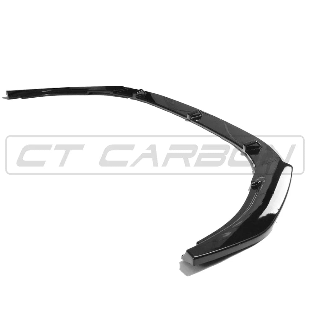 VW GOLF GTD/GTI MK6 2009-2013 SCHWARZ GLÄNZENDER SPLITTER - CT CARBON