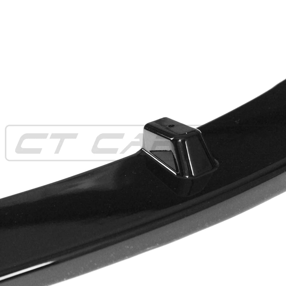 VW GOLF GTD/GTI MK6 2009-2013 SCHWARZ GLÄNZENDER SPLITTER - CT CARBON