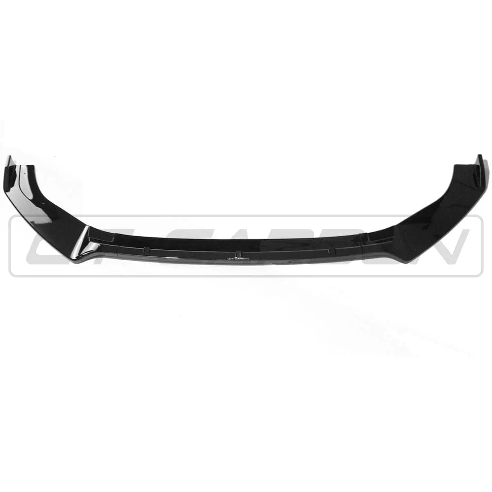 VW GOLF R/GTD/GTI MK7/7.5 2014-2020 SCHWARZER SPLITTER GLÄNZEND – VON CT CARBON