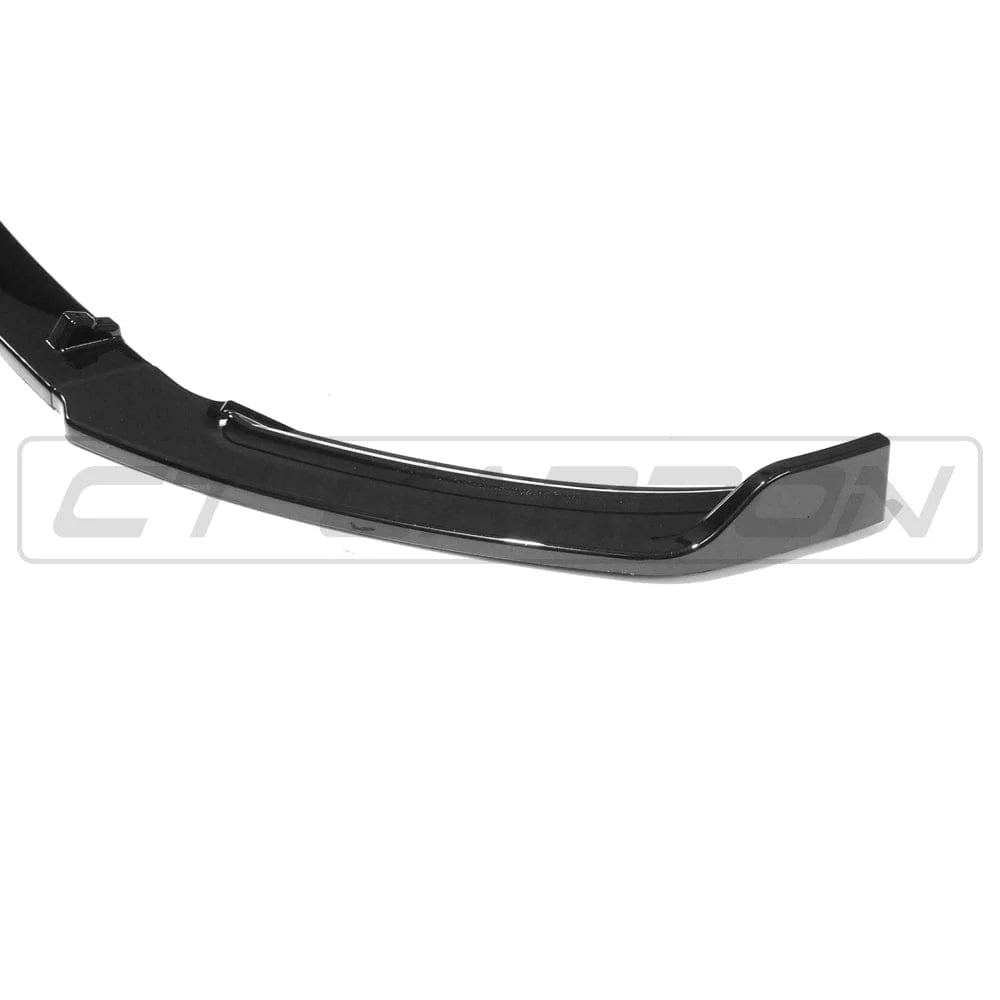 VW POLO MK6 2017-2020 SCHWARZER SPLITTER GLÄNZEND - CT CARBON