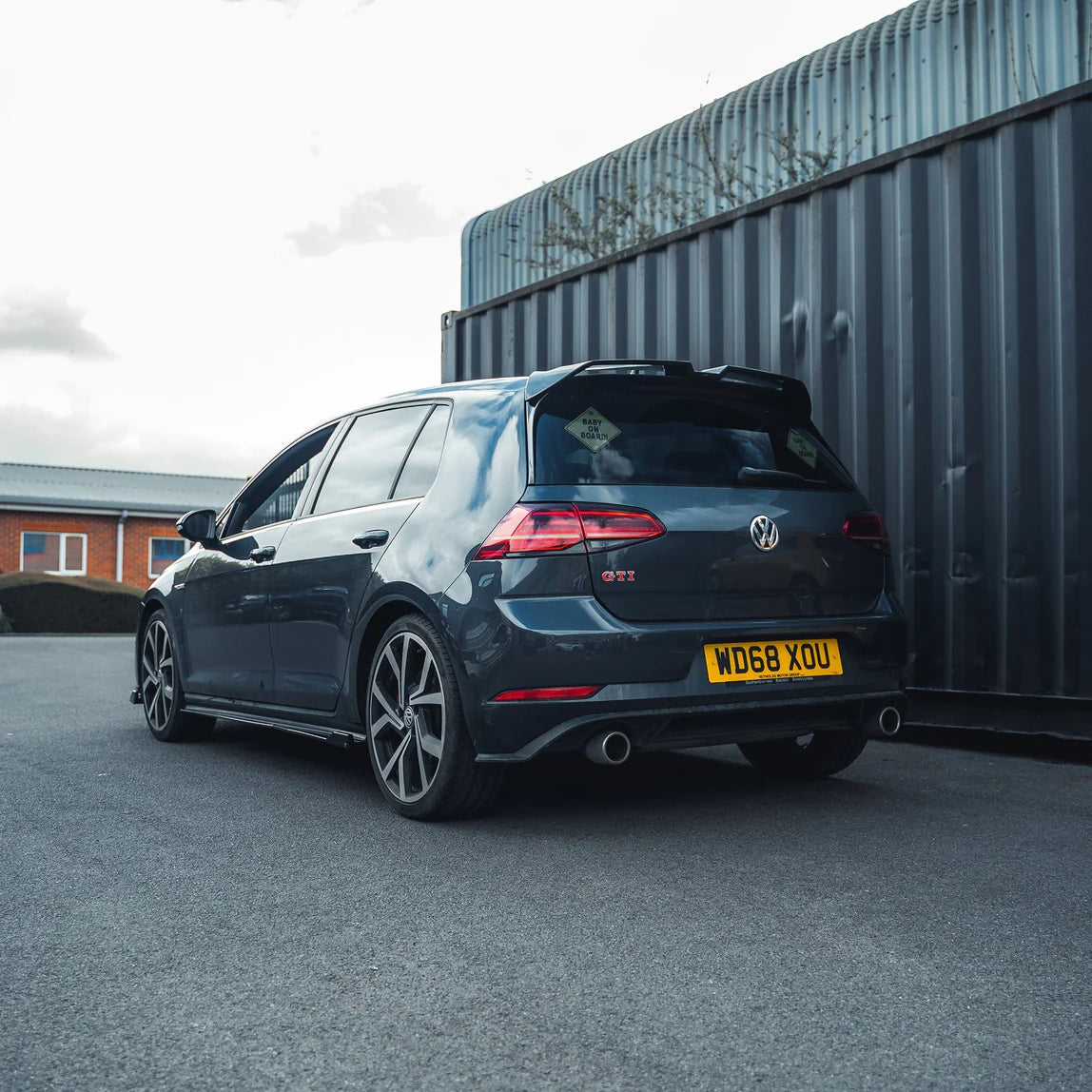 VW GOLF GTD/GTI/R MK7/7.5 SCHWARZGLÄNZENDES KIT - SCHWARZ VON CT