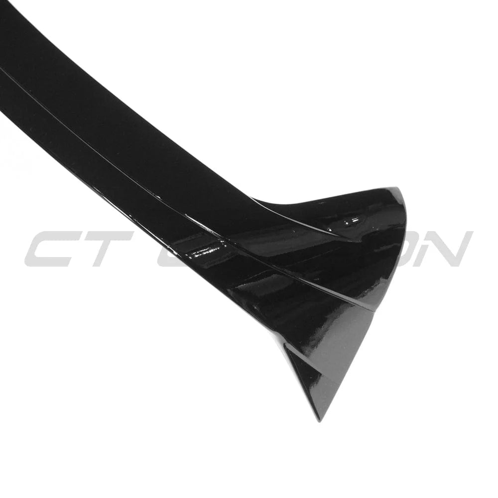 VW GOLF MK8 SCHWARZER SPOILER GLÄNZEND – CS-STIL – SCHWARZ VON CT CARBON