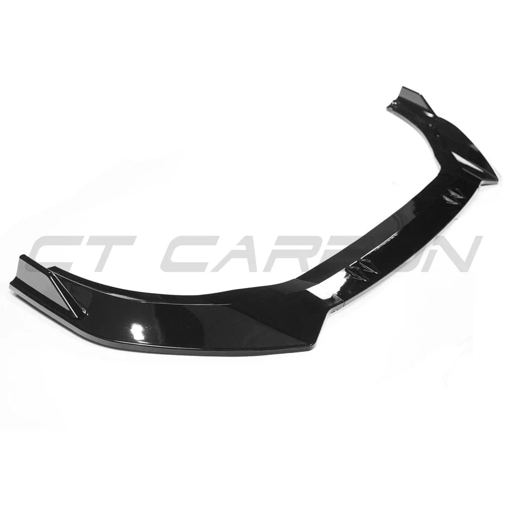 VW GOLF MK8 R SCHWARZ GLÄNZEND SPLITTER - SCHWARZ VON CT CARBON