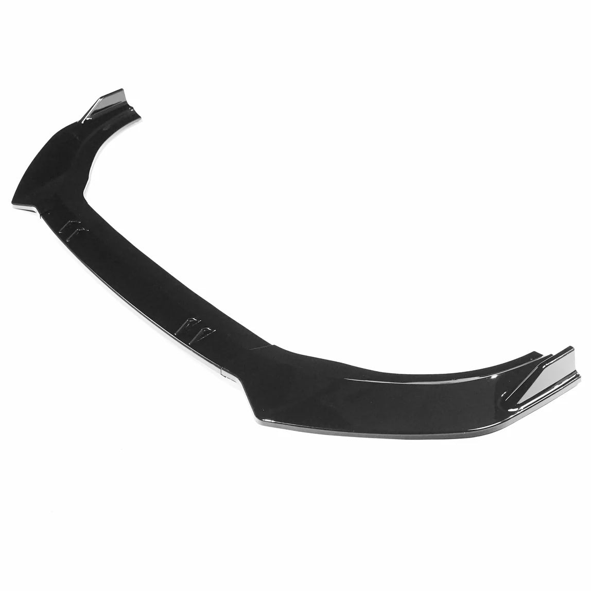 VW GOLF MK8 R SCHWARZ GLÄNZEND SPLITTER - SCHWARZ VON CT CARBON