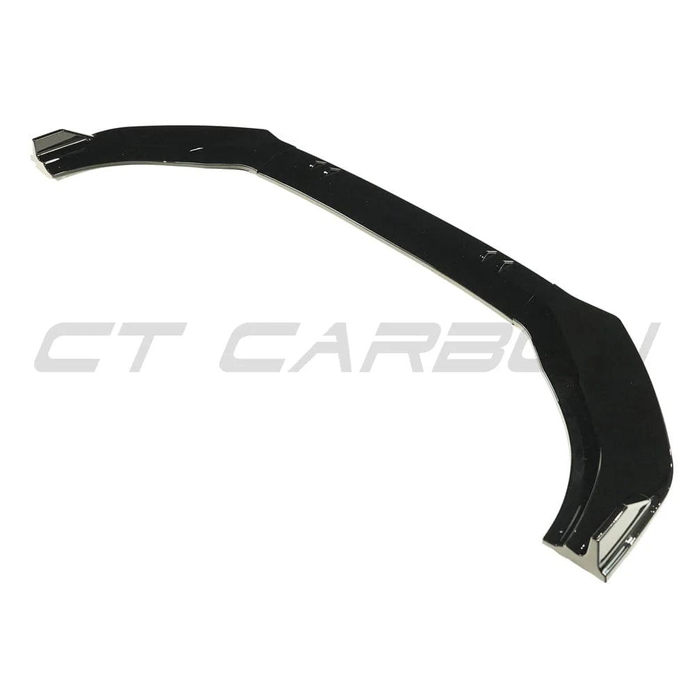 VW GOLF MK8 R SCHWARZ GLÄNZEND SPLITTER - SCHWARZ VON CT CARBON