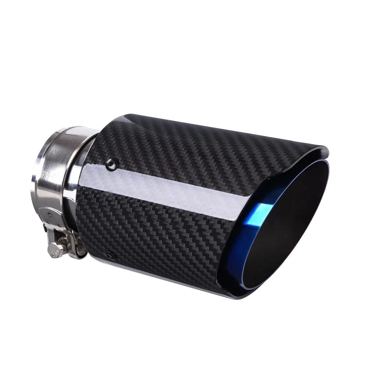 BMW 3 Series 335I/335D (E90/E91/E92/E93) Slash Cut Carbon Exhaust Tips