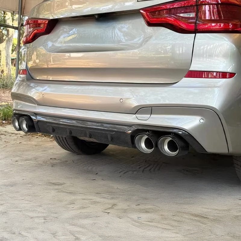 BMW X3M F97 | X4M F98 Schräg Carbon Endrohrblenden