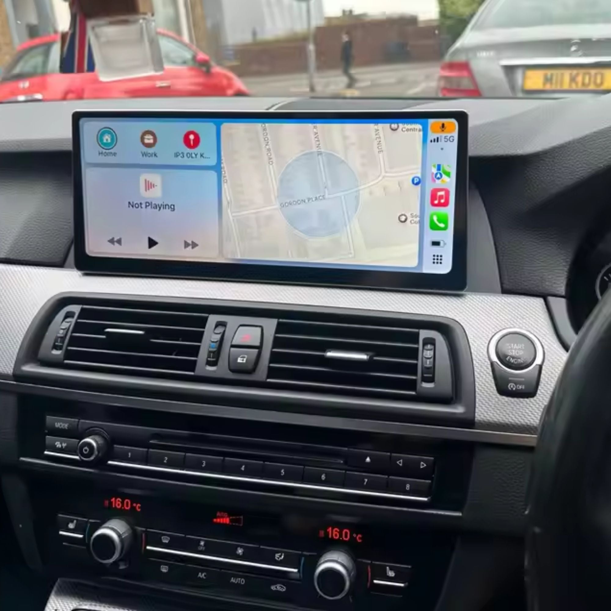 BMW 5er/M5 F10/F11 | 12.3" Apple CarPlay/Android Auto Touchscreen Display | (2010-2017)