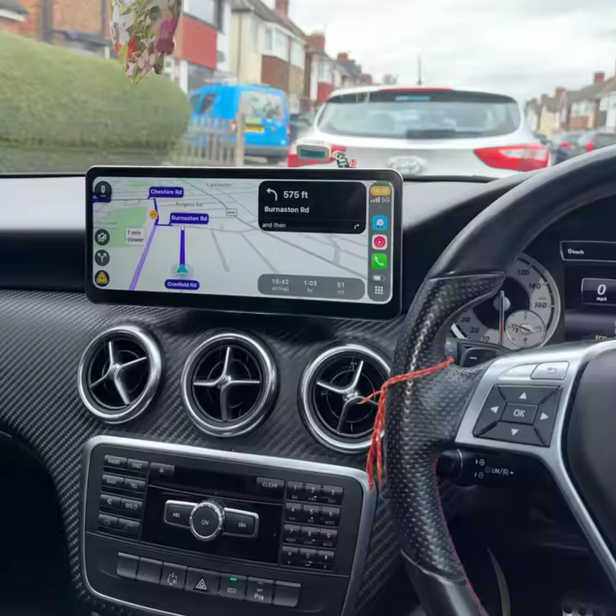 Mercedes A/CLA/GLA Klasse | W176/C177/X156 | 12.3" Apple CarPlay/Android Auto Touchscreen Display | (2013-2018)