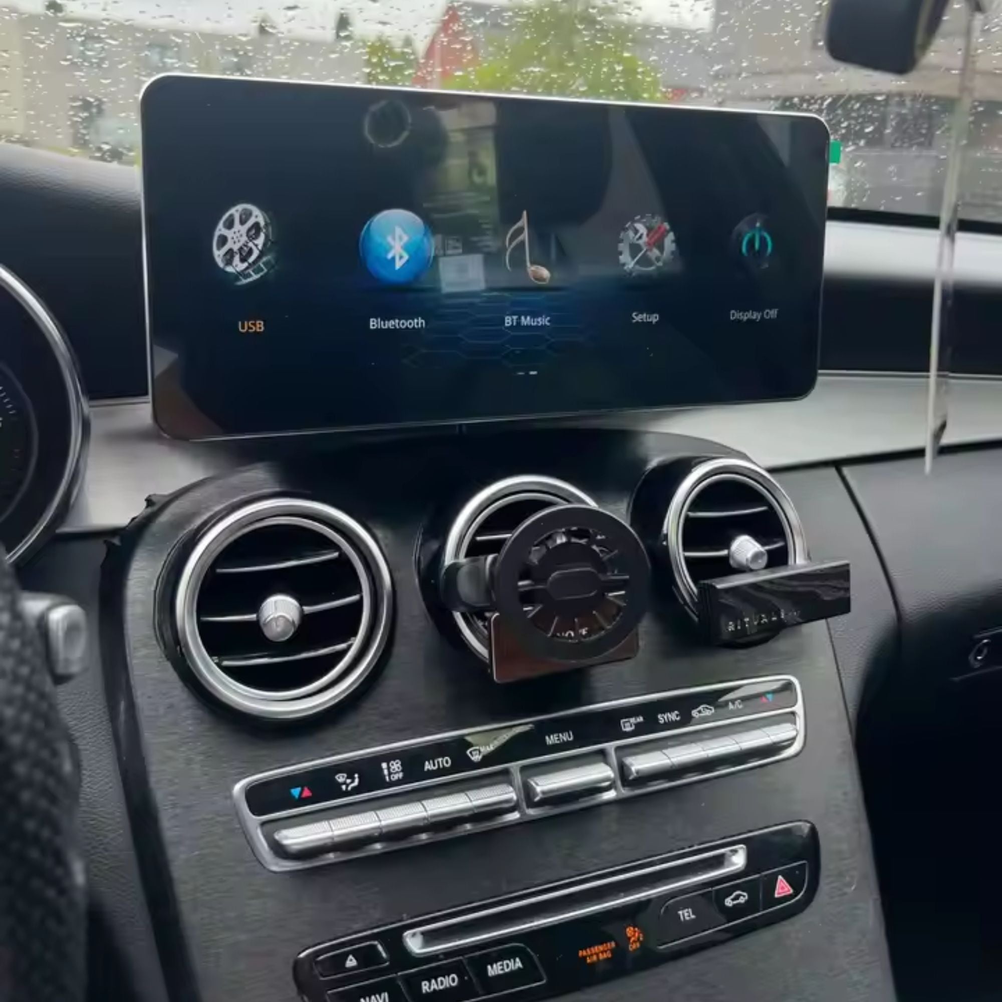 Mercedes C/GLC Klasse | W205/X253 | 12.3" Apple CarPlay/Android Auto Touchscreen Display | (2014-2019)