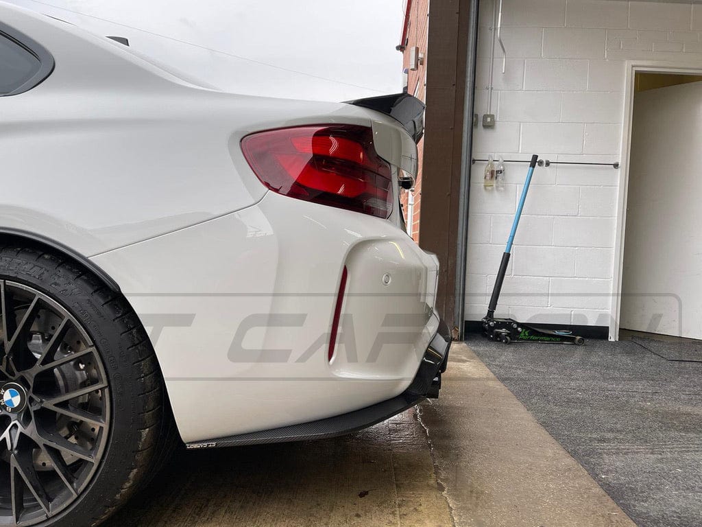 BMW M2 / M2C F87 CARBON FIBRE DIFFUSER - V STYLE