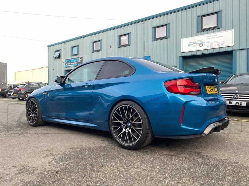 BMW M2 / M2C F87 CARBON FIBRE DIFFUSER - V STYLE