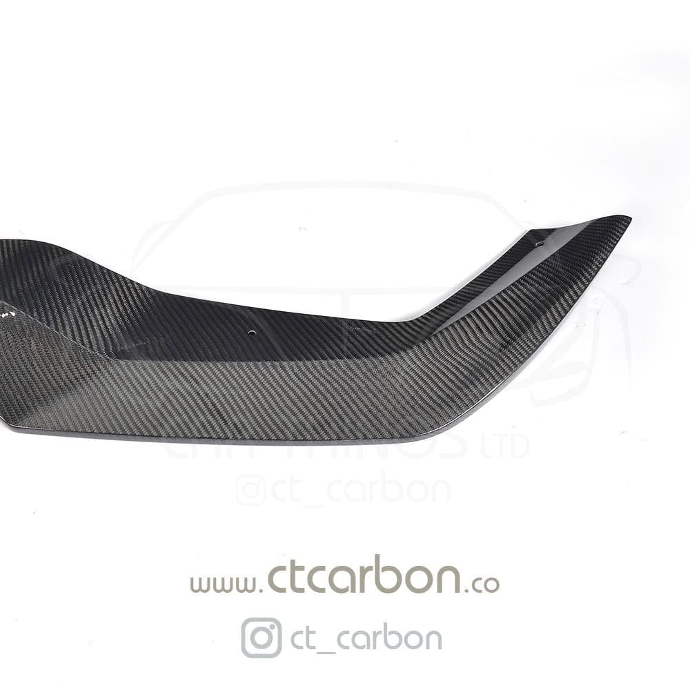 BMW M2 F87 N55(OG) CARBON FIBRE SPLITTER - V-STYLE