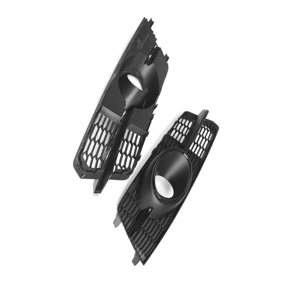 Audi A6 S-Line / S6 C7 Facelift Hochglanz Schwarze Nebelgitter (2016-2018)