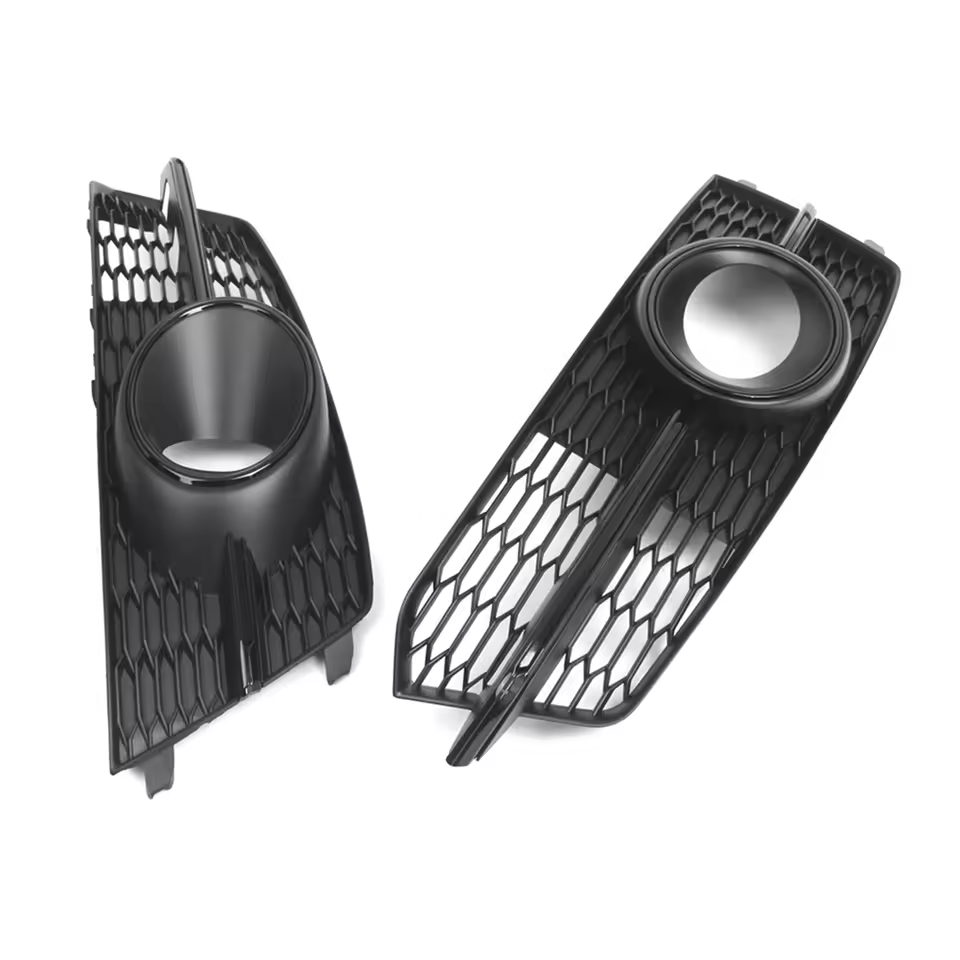 Audi A6 S-Line / S6 C7 Facelift Hochglanz Schwarze Nebelgitter (2016-2018)