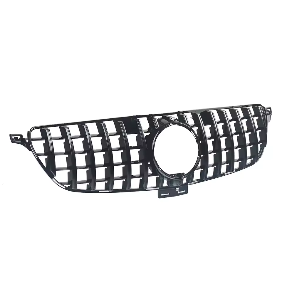Mercedes GLE C292 Coupe Hochglanz Schwarze Panamericana GT Style Grill (2015-2019)
