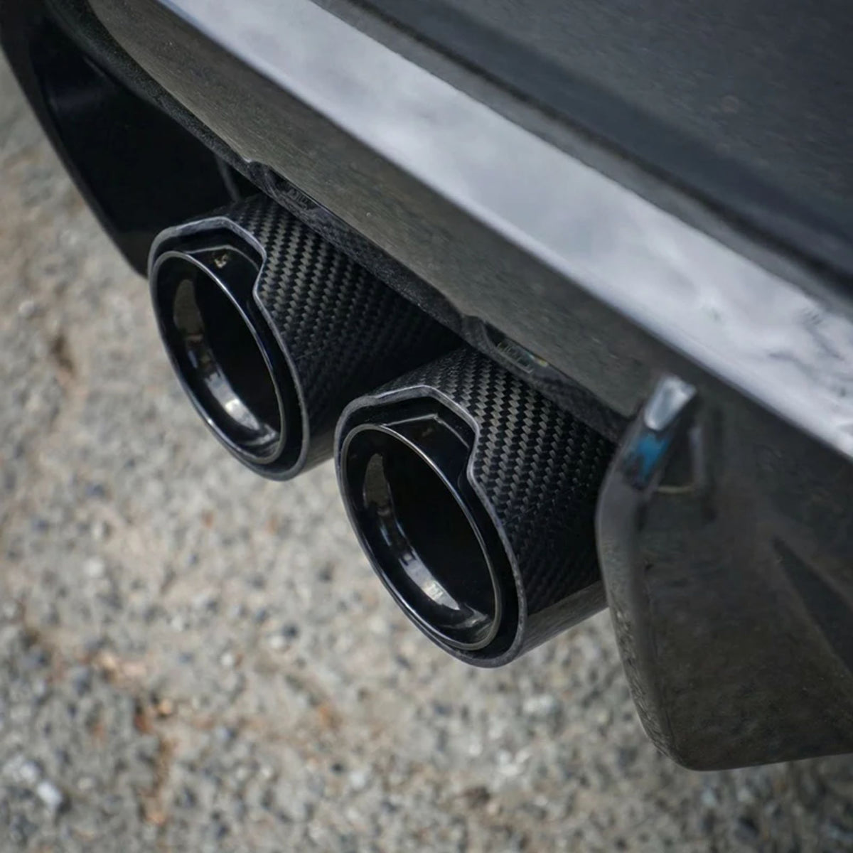 BMW M3 F80 | M4 F82/F83 Straight Cut Carbon Exhaust Tips