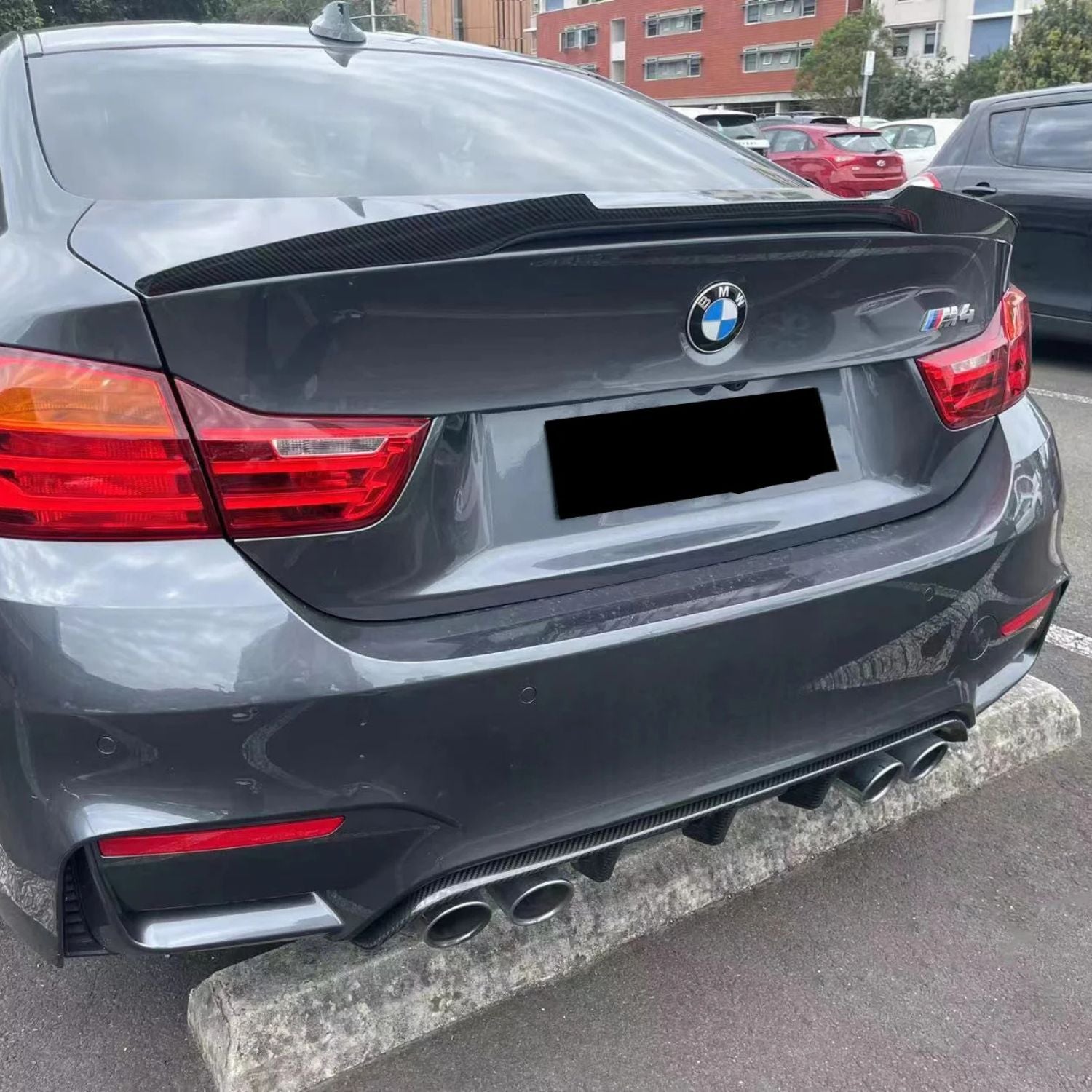 BMW M3 F80 / M4 F82 F83 Prepreg-carbon Mp Style Diffusor von OPTIC (2014-2019)
