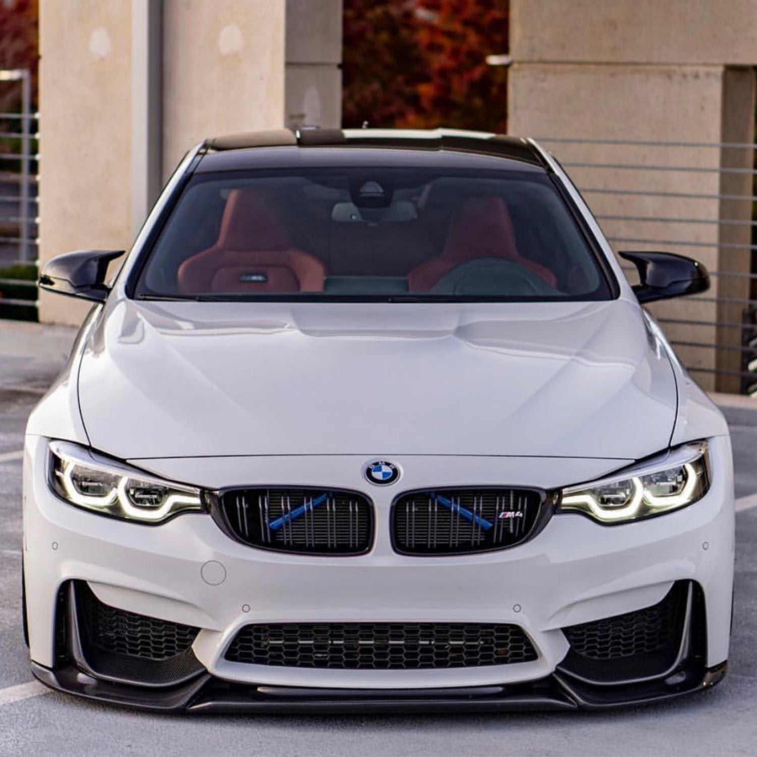 BMW M3 F80/M4 F82 F83 Carbon V Stil Frontlippe (2014-2019)