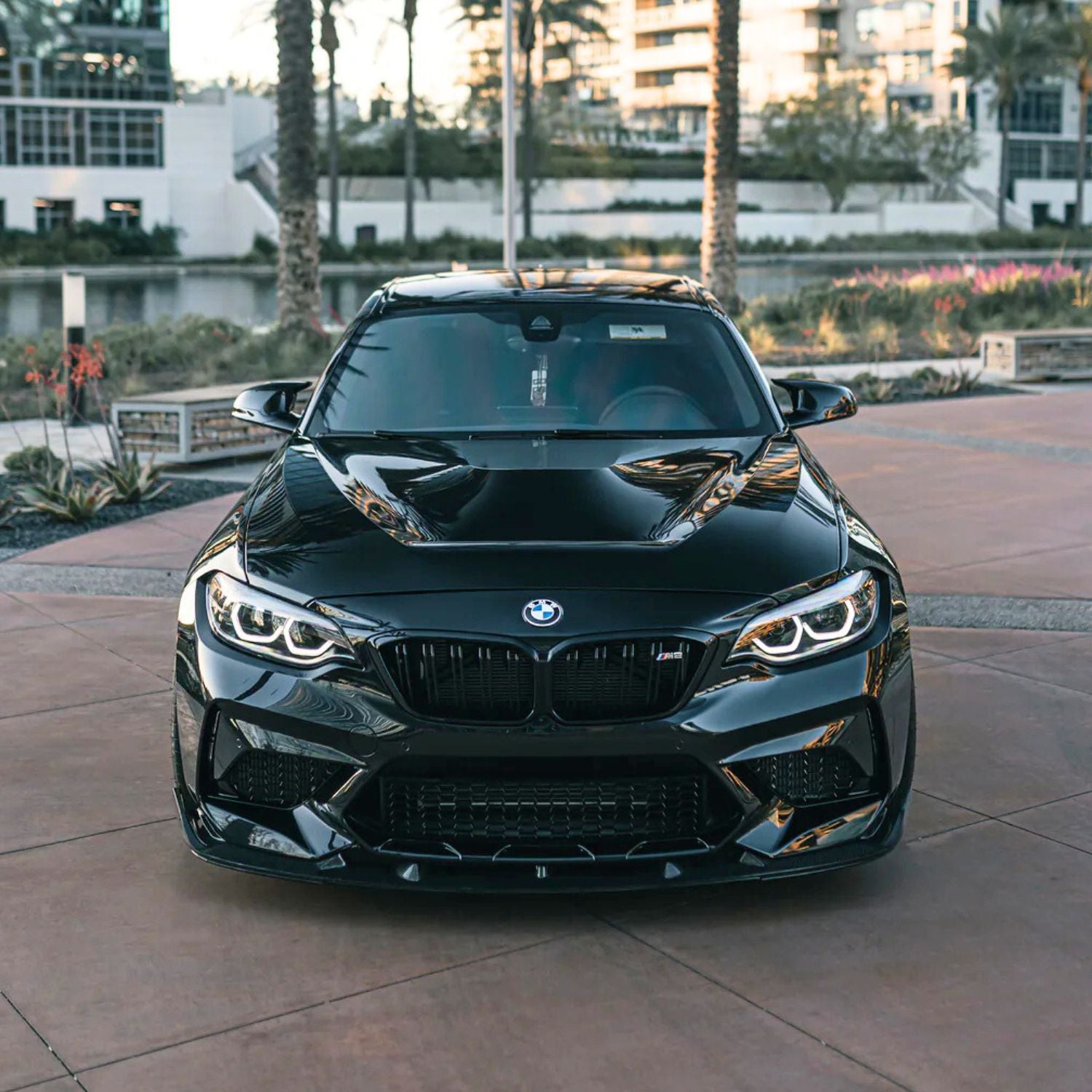 BMW M2 F87 Carbon 3D Stil Frontstoßstange Frontlippe (2015-2018)