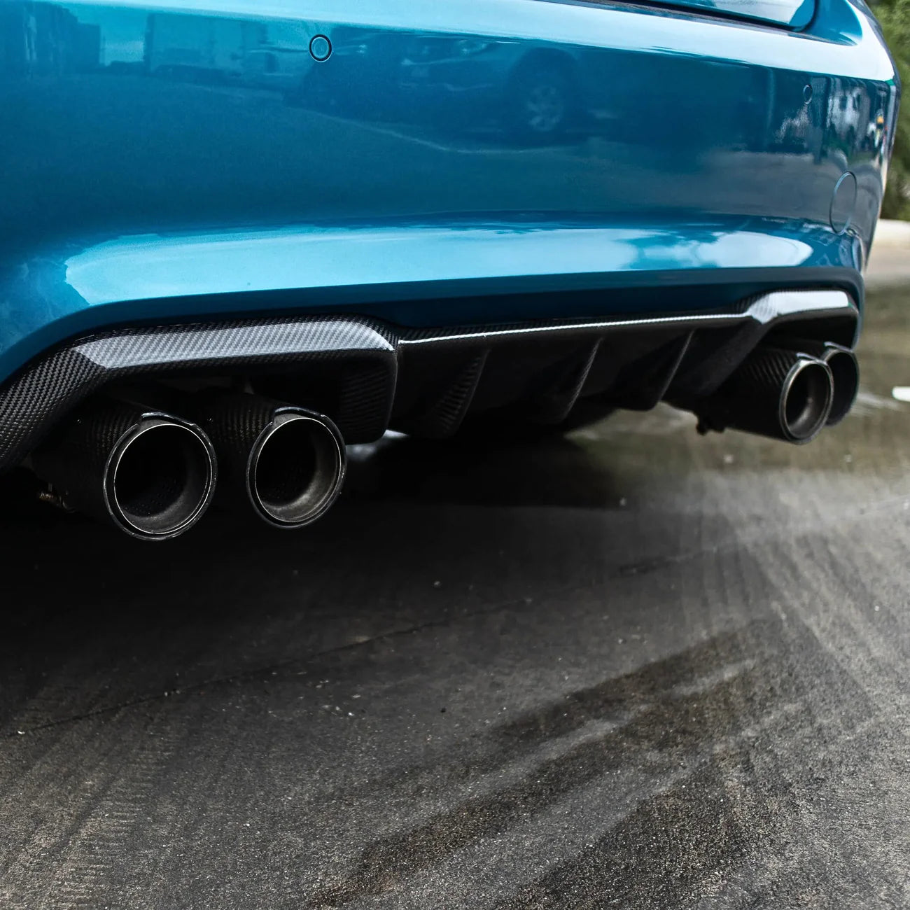 BMW M2 F87 Prepreg-carbon Diffusor von OPTIC (2015-2021)